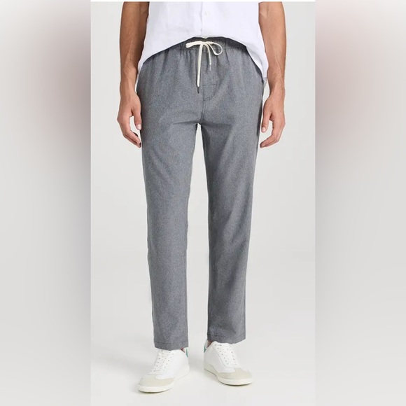 Fair Harbor Men’s One Pant Athletic Straight Leg Pants XL Gray